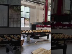 Automatische assemblagelijn voor de productie van houtplaten