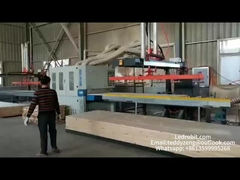 Automatische assemblagelijn voor de productie van houtplaten