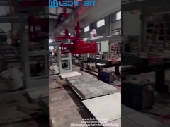 Slabs Bricks Automatisch laden lossen Zuig- en klemmachine met dubbele robotarm