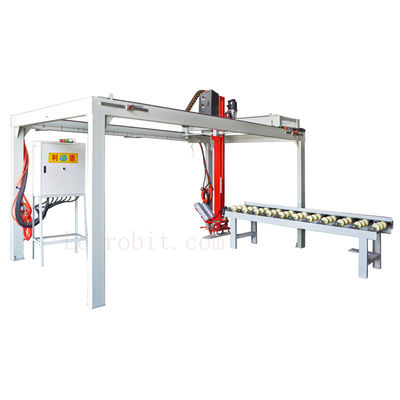 Automatische lading en lossing van platen met 5 assen machine