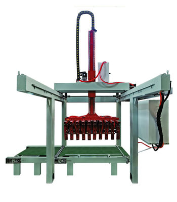 Geautomatiseerde machine voor het laden en lossen van industriële machines