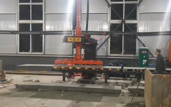 Automatische servomotor laden en lossen van kalksteen