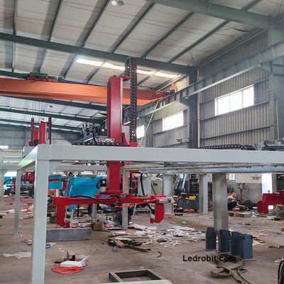 Industrieel 300 tot 3000 kg Cnc-laden en lossen Clamp Gripper Geautomatiseerd Paletiseringssysteem