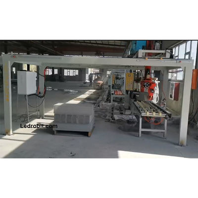 Automatische servoclamp pallet handling laden en lossen machine met LCD touchscreen