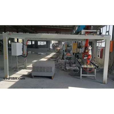 PLC-gecontroleerde automatische klem-ontlaadmachine Zware apparatuur met servomotor