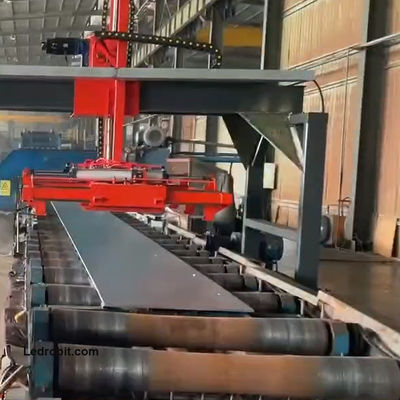 Automatische aluminiumplaat laden en lossen met servomotor en LCD-display