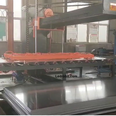 Op maat gemaakte laad- en losmachine voor zware apparatuur