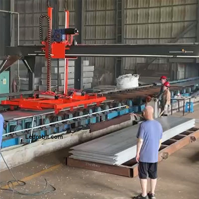 Aanpassing Automatische palletmachine Vloer gemonteerde leisteen palletmachine