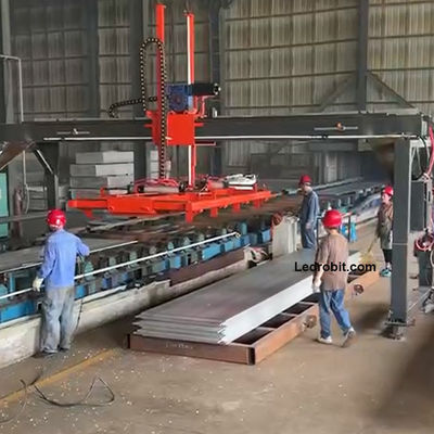 Zelfstandig controle palletisermachine kalksteen flessen productielijn