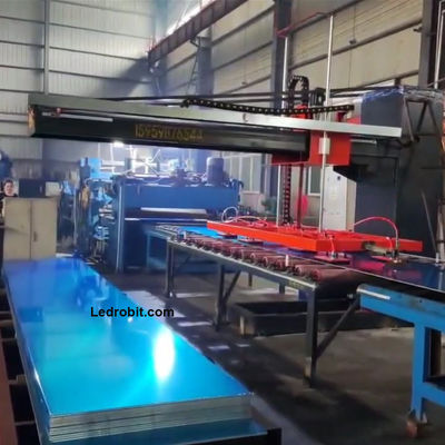 Vloer geïnstalleerde palletmachine met servomotor aanpasbare robot palletmachine