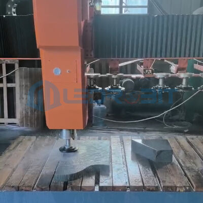 Aanpakken van Productieknelpunten Automatische Polijstmachine in Multi-Spec Steenbewerking Dubbele Y-as Stabiliteit voor Platen met Variërende Dikte
