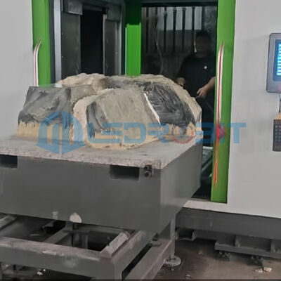 No-Cement-Pillar Diamantdraadzaag Snijmachine 35m/s Hoge-Snelheid Snijden, Maximaliseren van Opbrengst & Stabiliteit voor Zeldzaam Marmer